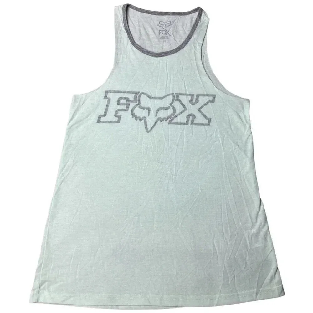 Fox Racing Womens Captivate Fox Head Tank Top Sleeveless New